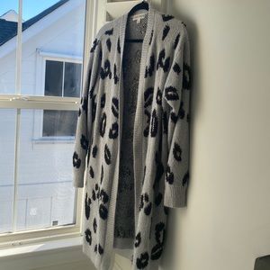 Leopard Print Cardigan